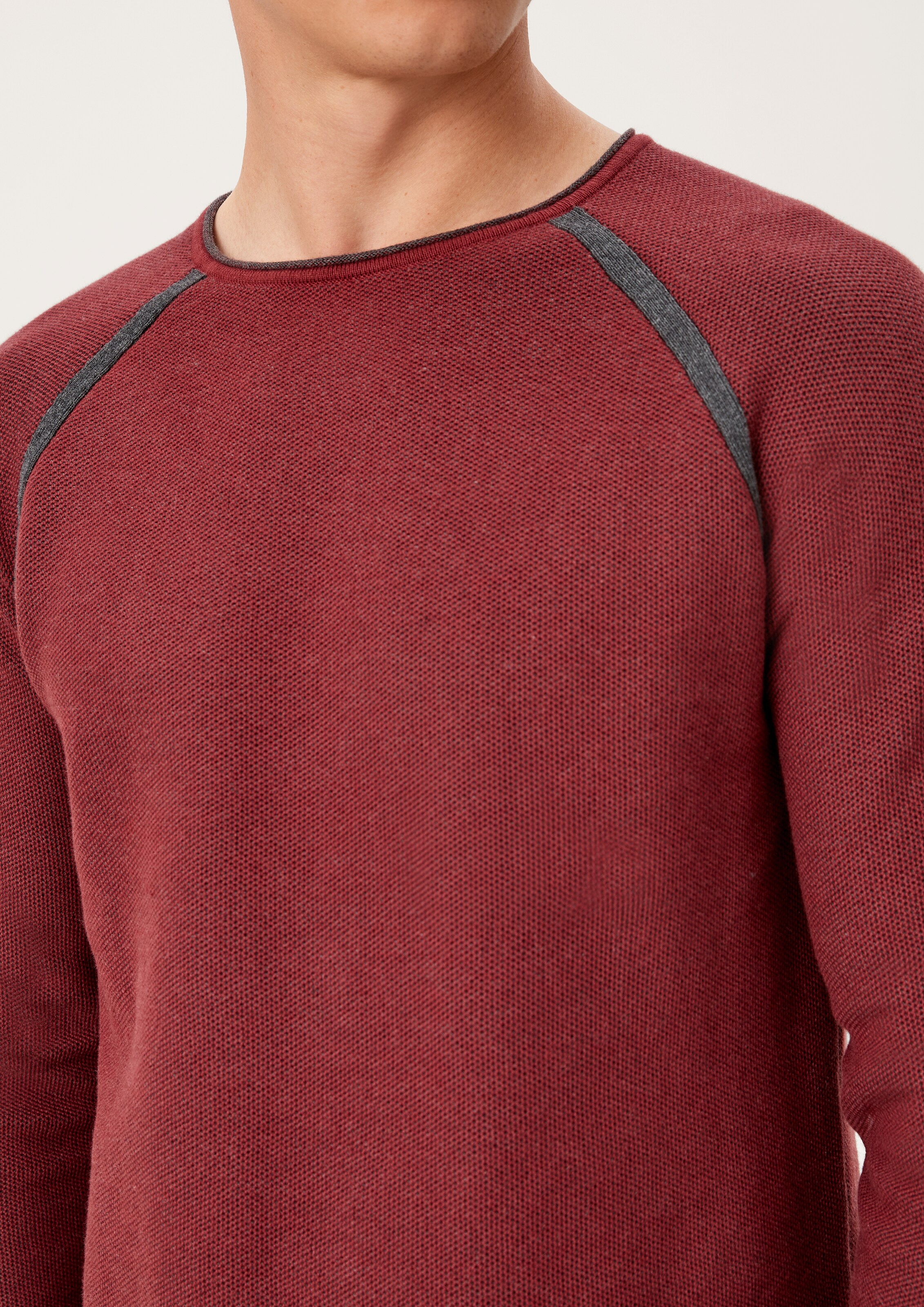 Q/S by s.Oliver Pullover in Rotmeliert 