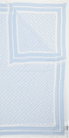 BOSS Shawl 'Laik' in Blue: front