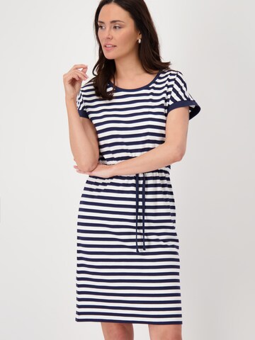 monari Jurk in Blauw: voorkant