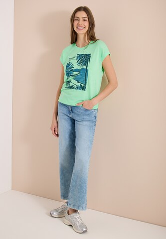 CECIL T-Shirt in Grün