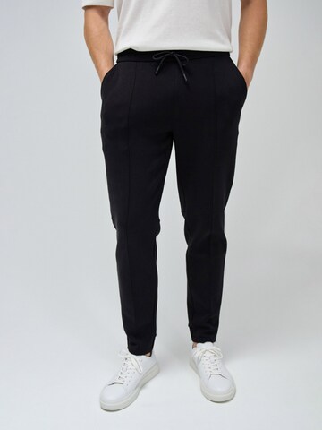 Salsa Jeans Slimfit Broek in Zwart: voorkant
