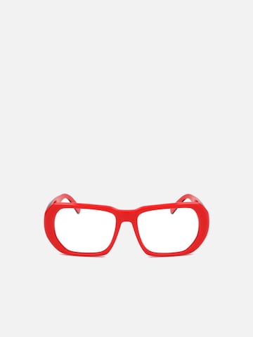 Lunettes de soleil MONCLER en rouge