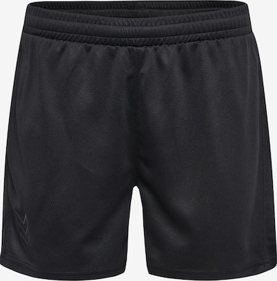 Hummel Pantalon de sport en noir, Vue avec produit