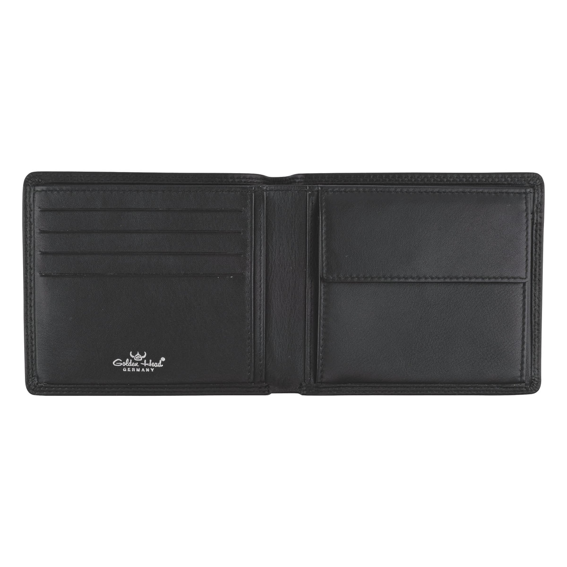 GOLDEN HEAD Wallet 'Polo Rfid' in Black