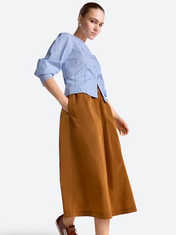 Rich & Royal - Falda en marrón: frente