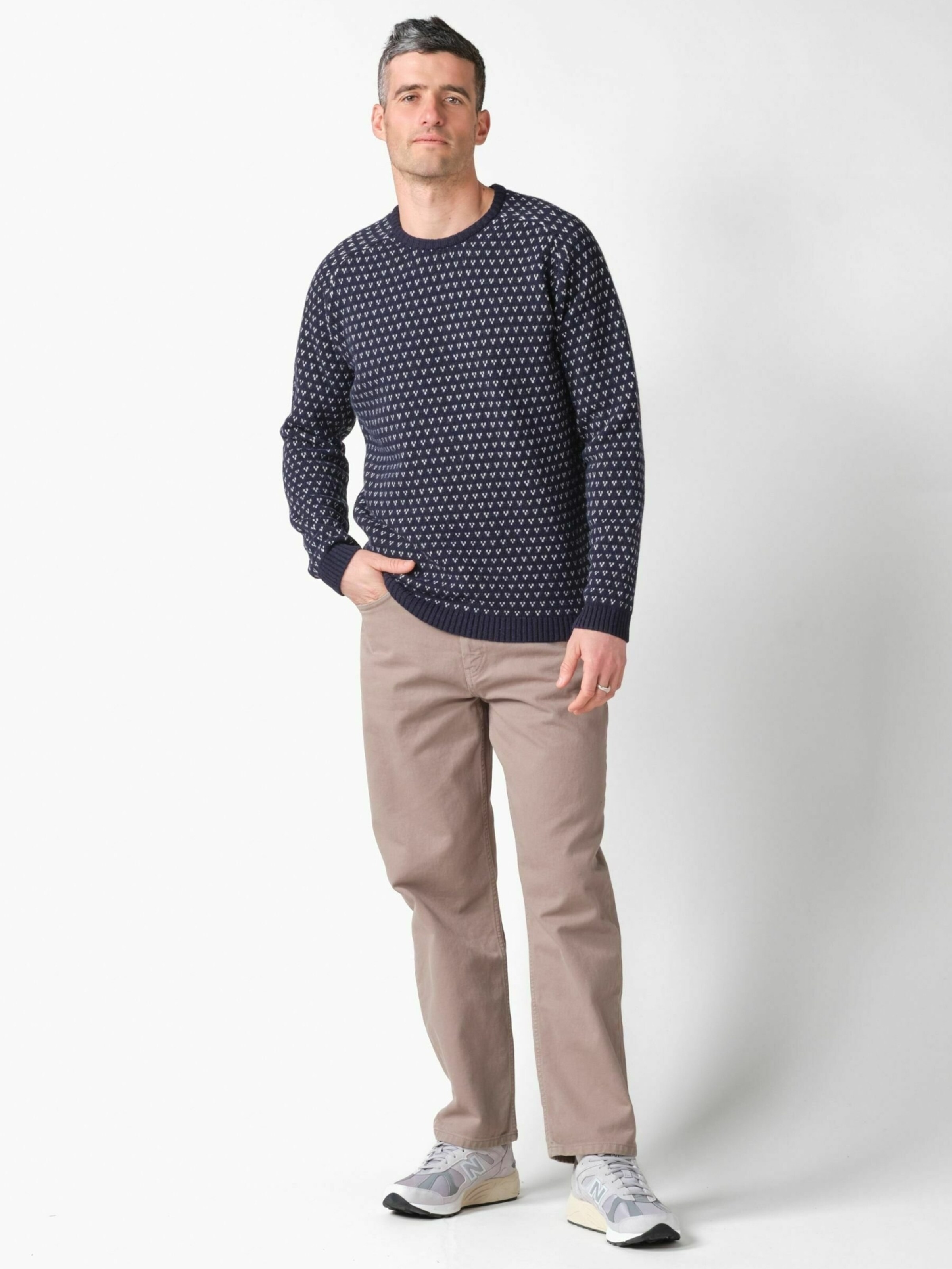 Klitmøller Neulepaita ' Hugo ' värissä sininen