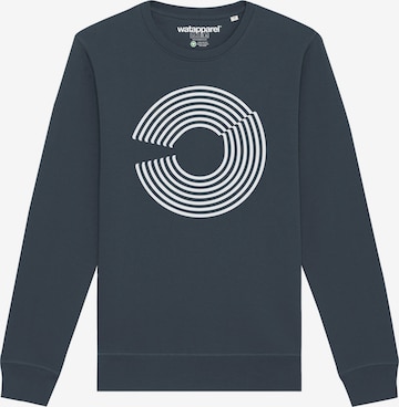 Felpa 'Abstract 01' di Watapparel in grigio: frontale