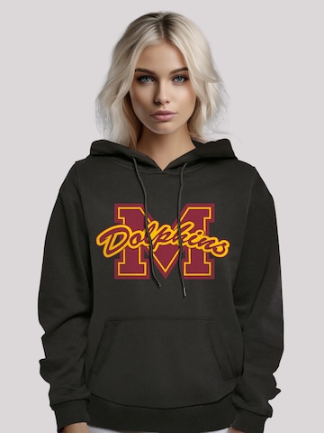 Sweat-shirt 'Sex Education M Dolphins Netflix TV Series' F4NT4STIC en noir : devant