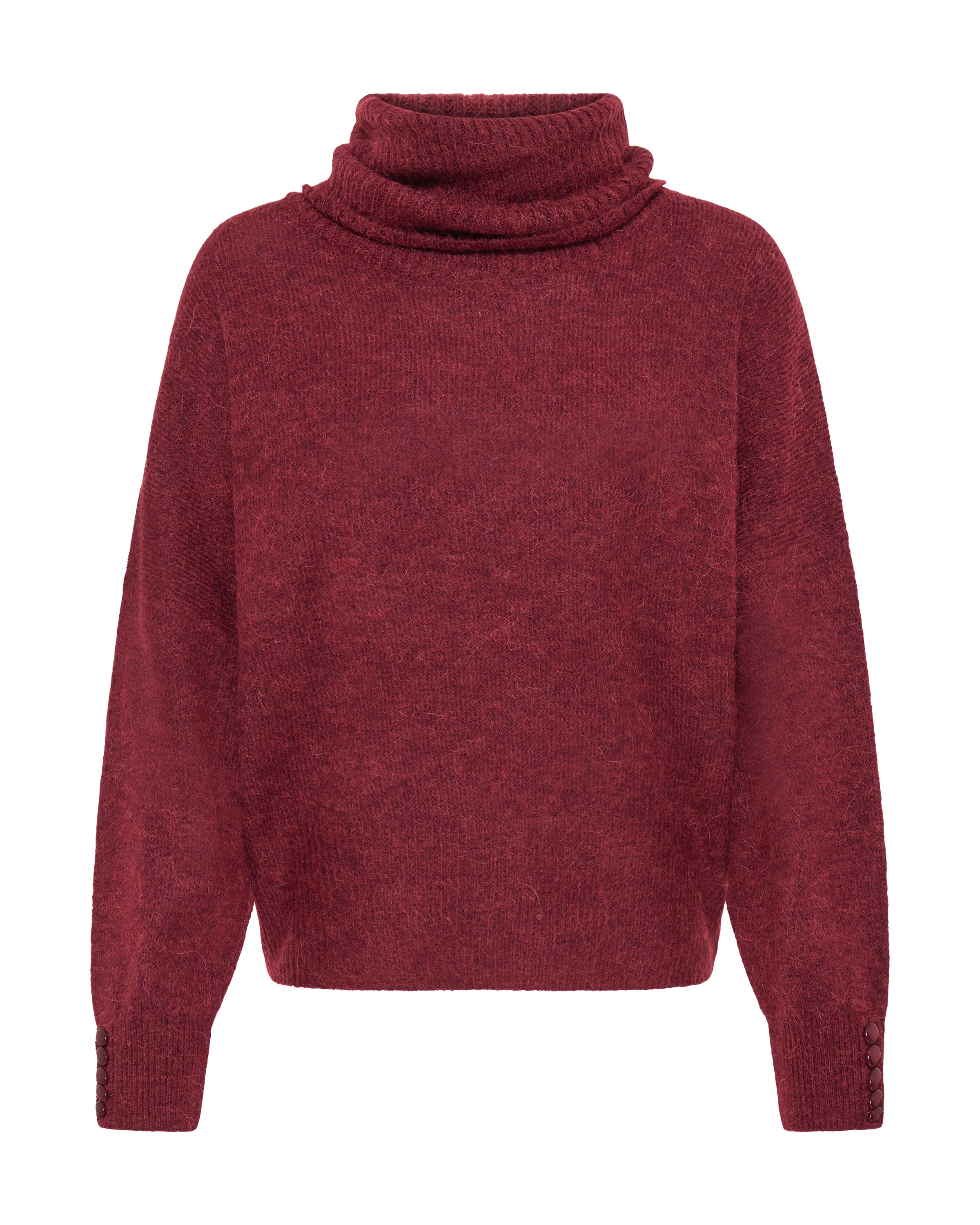 ICHI Sweater 'IHKamara' in Red: front