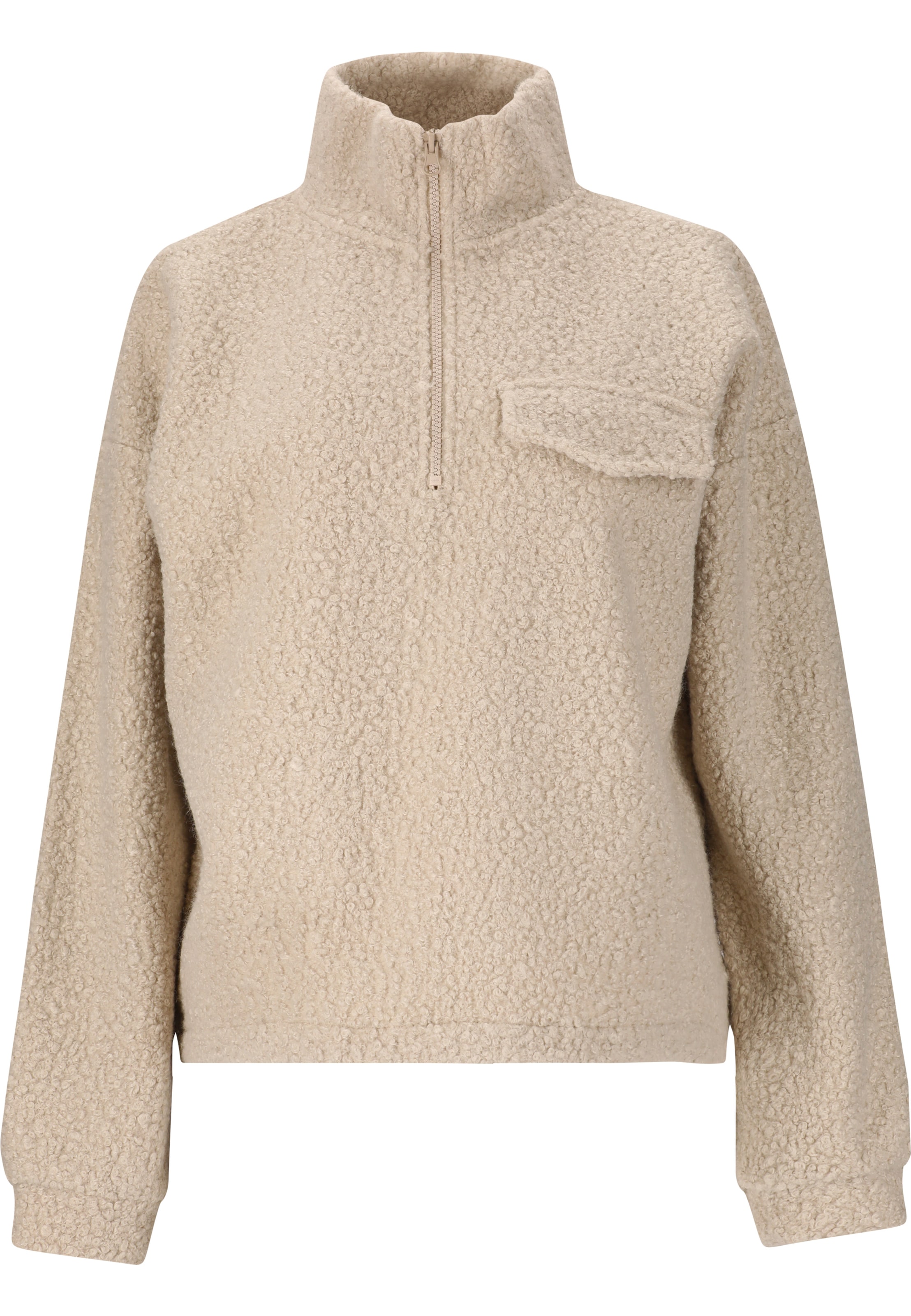 Athlecia Spordipullover 'Florrie', värv beež: eest vaates