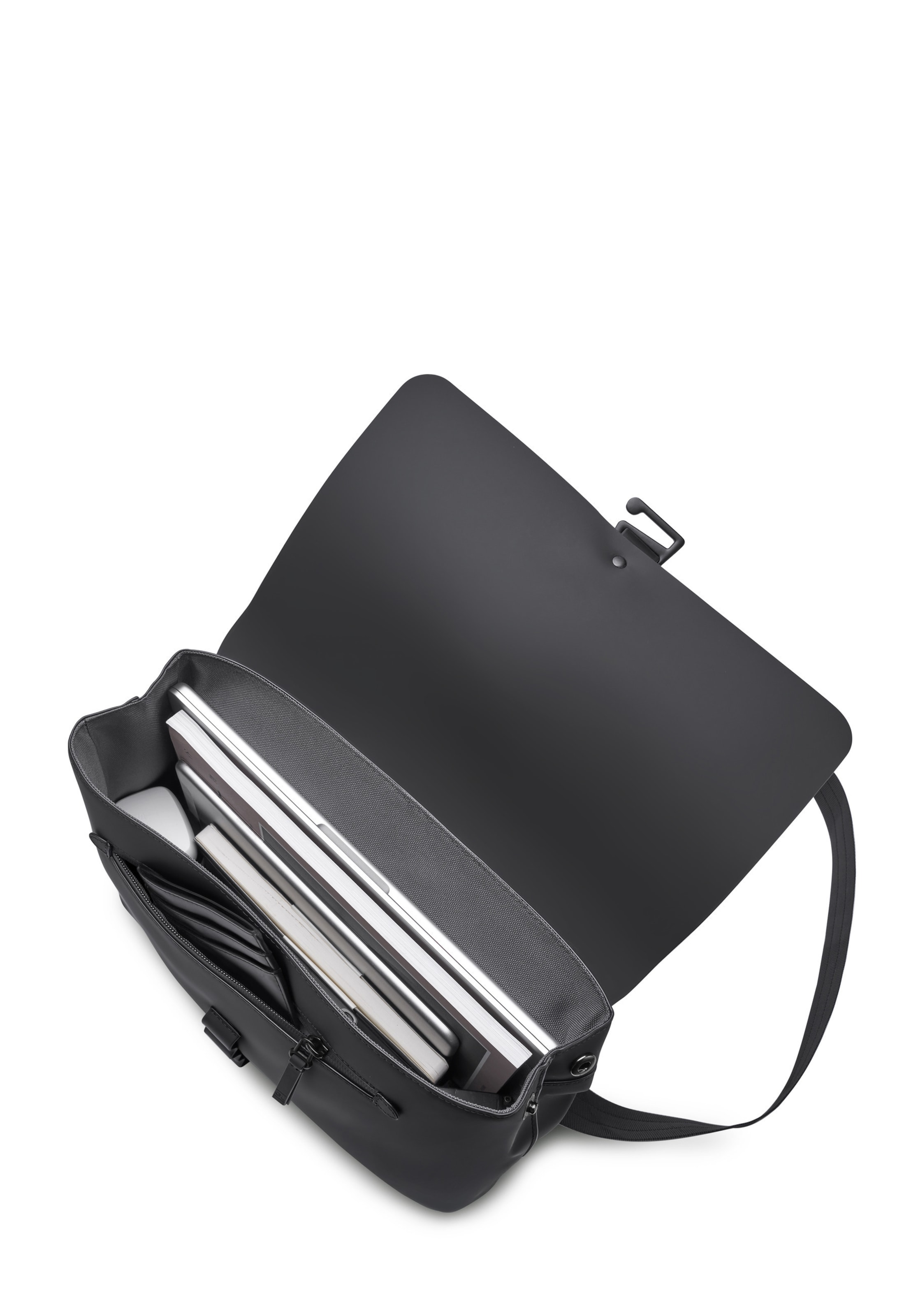 Gaston Luga - Bolso de hombro 'Spläsh' en negro