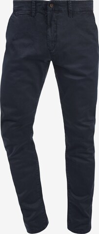 INDICODE JEANS Regular Chino Pants in Blue: front