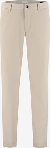 Dstrezzed Regular Chino Pants 'Twill' in Brown: front
