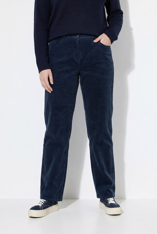 Ulla Popken Wide leg Pants in Blue