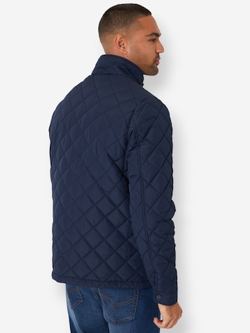 Threadbare Steppjacke 'Penk' in Blau