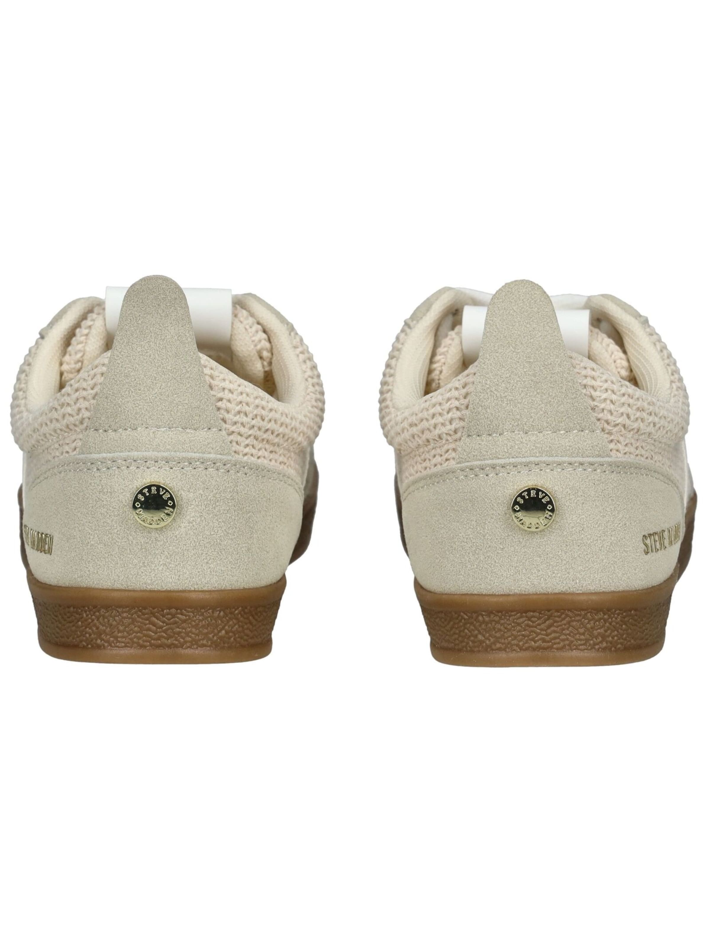 STEVE MADDEN Platform trainers in Beige