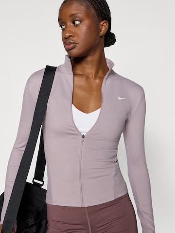 NIKE Athletic Jacket 'ONE' in Purple