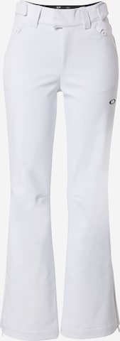 OAKLEY Regular Workout Pants in White: front