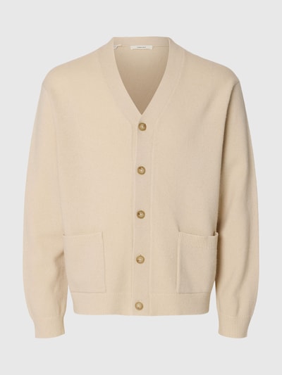 SELECTED Knit Cardigan in Taupe, Item view