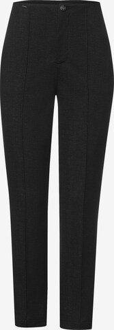 STREET ONE Regular Trousers in Black: front