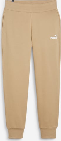 PUMA - Tapered Pantalón deportivo 'Essentials' en marrón: frente