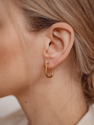Hey Happiness Ohrringe 'Ellipse'‌ in Gold