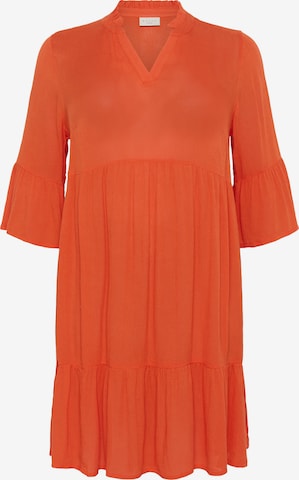 KAFFE CURVE Dress 'Mariana' in Red: front