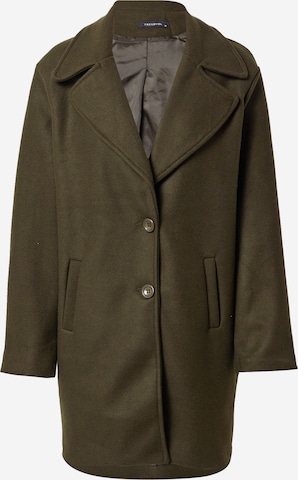 Trendyol Between-Seasons Coat in Green: front