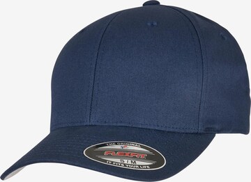 Cappello da baseball di Flexfit in blu: frontale