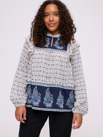 Noa Noa - Camiseta ' AlouetteNN ' en blanco: frente