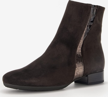 GABOR Ankle Boots in Brown: front