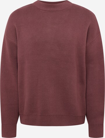 Pullover 'John' di WEEKDAY in rosso: frontale