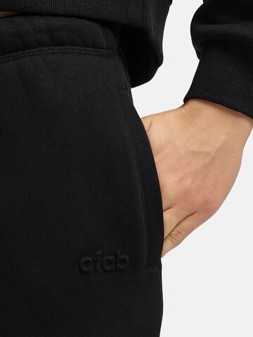 cfab (formerly creamy fabrics) Wide Leg Hose 'Everyday Carrot'‌‌‌ in Schwarz