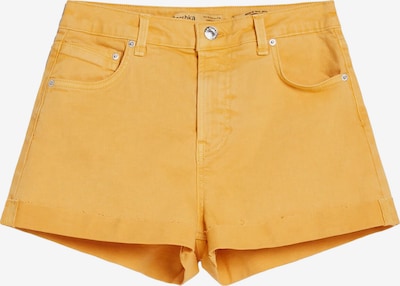 Bershka Shorts in gelb, Produktansicht
