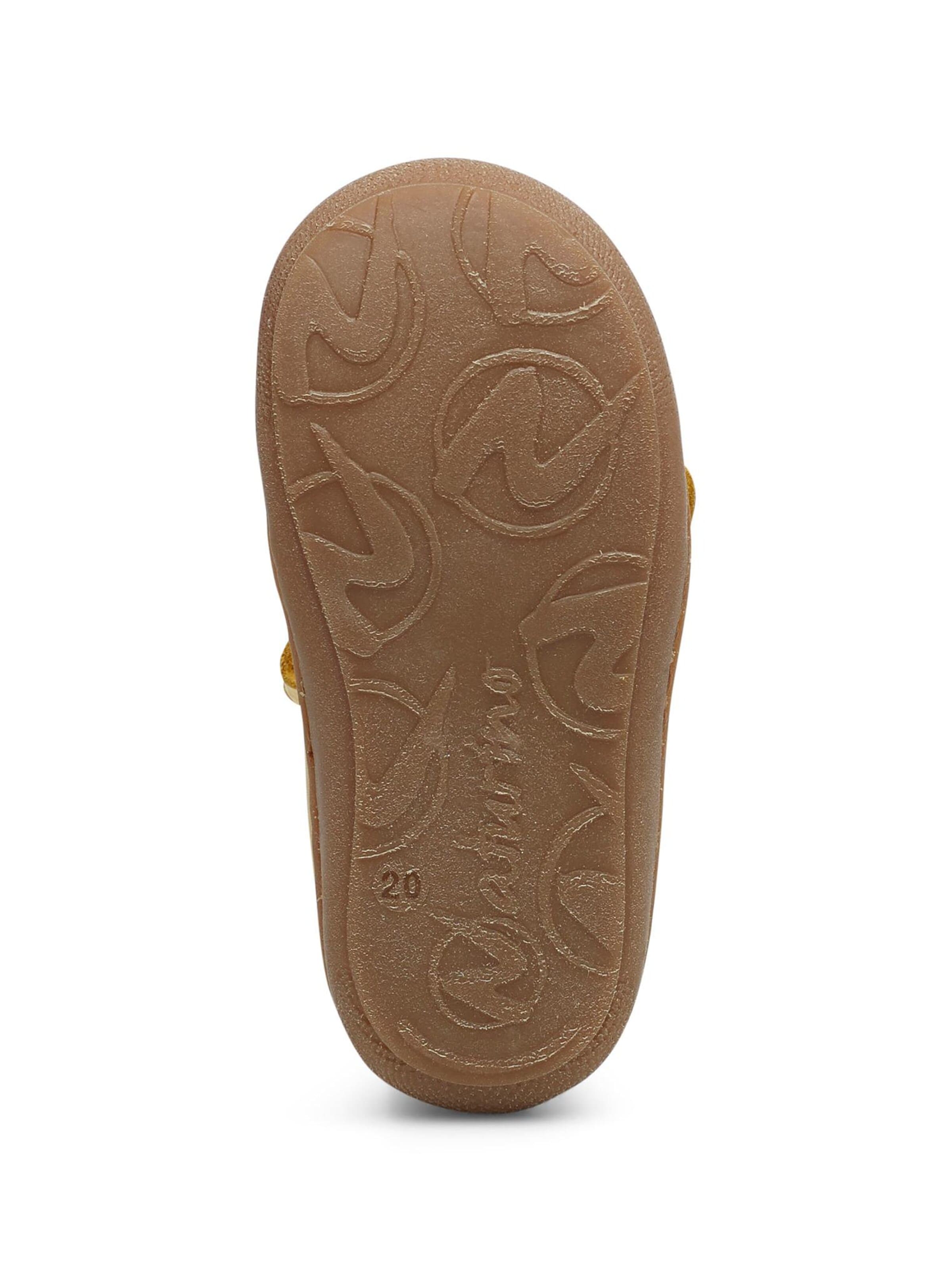 NATURINO Open shoes 'PUFFY' in Yellow
