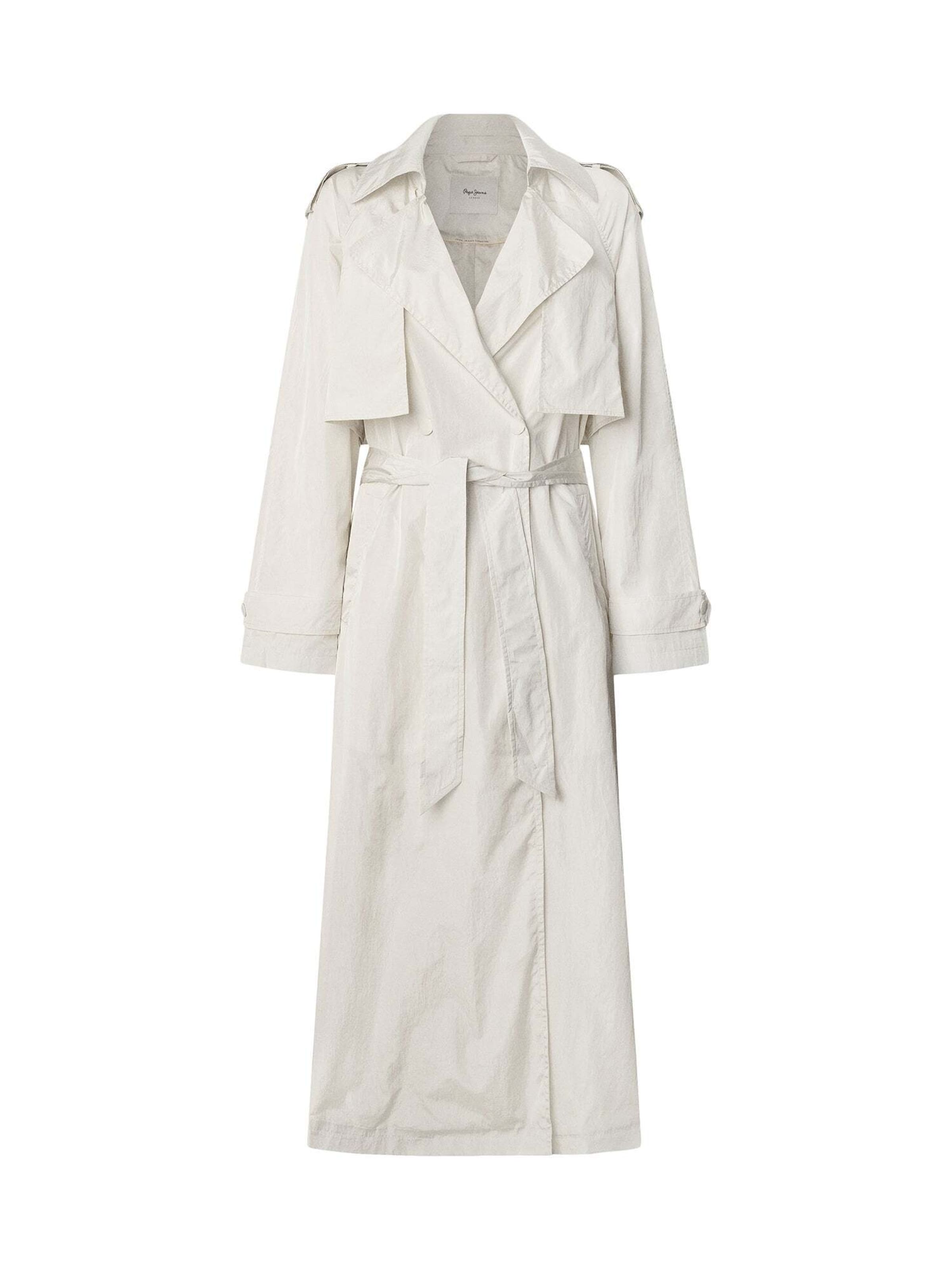 Cappotto di mezza stagione 'JOY' di Pepe Jeans in bianco: frontale