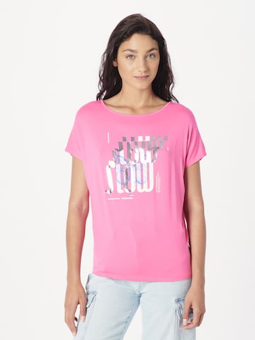 T-shirt s.Oliver en rose : devant