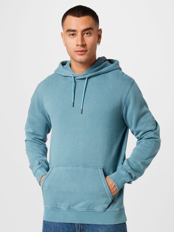 BLEND Sweatshirt in Blauw: voorkant