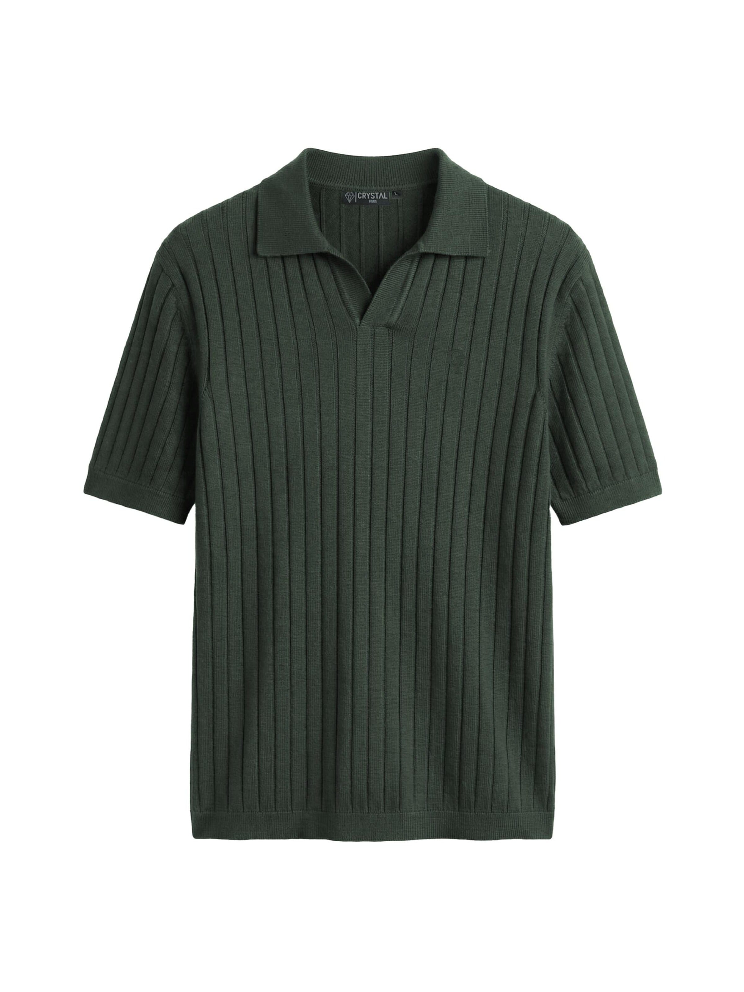 Crystal Paris Shirt 'Vento' in Green: front