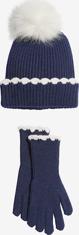 love & roses Шапка в Синий: спереди