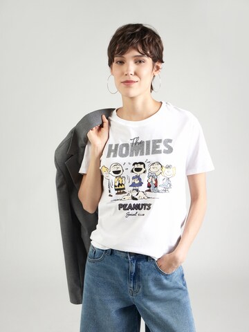 PRINCESS GOES HOLLYWOODMajica 'Peanuts The Homies' - bijela boja: prednji dio