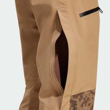 ADIDAS TERREX Regular Outdoorhose 'Terrex Xperior Hybrid' in Braun