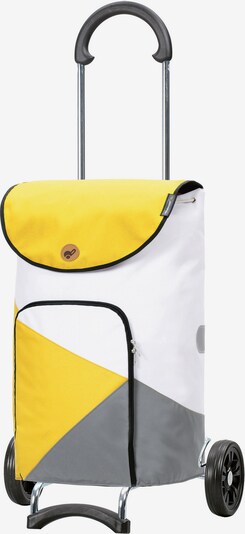 Andersen Shopper Trolley 'Scala' in gelb / grau / weiß, Produktansicht