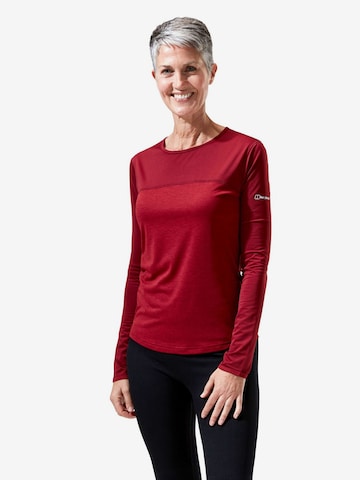 Berghaus Performance Shirt in Red: front
