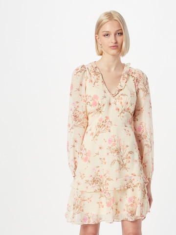 Robe 'ROSA' VERO MODA en beige : devant