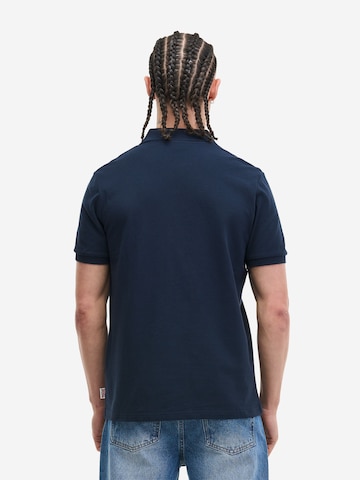 LONSDALE Poloshirt  'WHALTON' in Blau