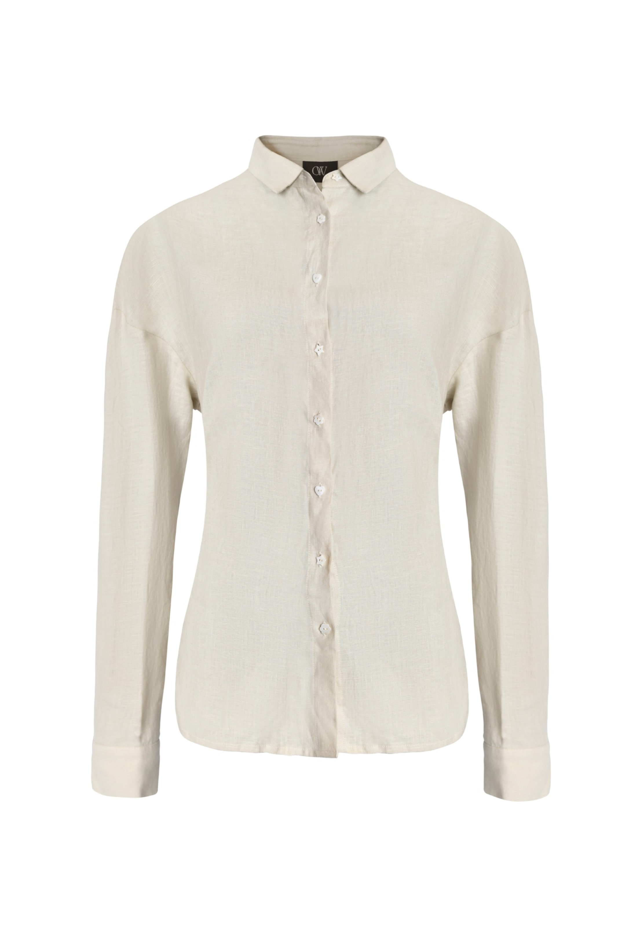 OW Collection Bluse 'Luma' in Beige: Vorderseite