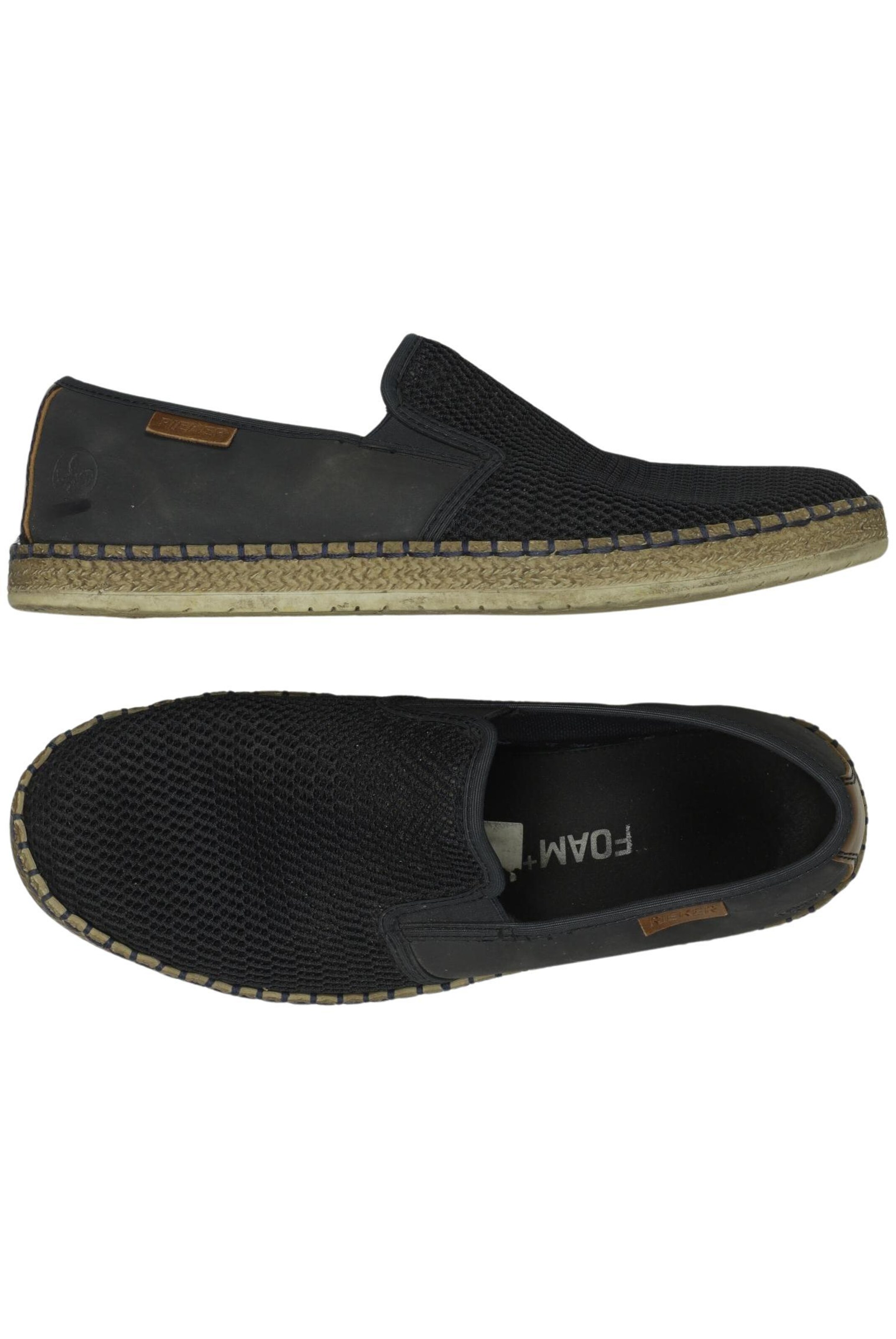 Rieker Flats & Loafers in 42 in Black: front
