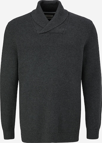 s.Oliver Men Big Sizes Sweater in Grey: front