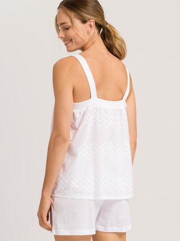 Hanro Short Pajama Set ' Vivien ' in White